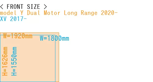 #model Y Dual Motor Long Range 2020- + XV 2017-